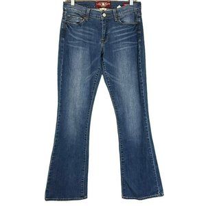 Lucky Brand Mid‎ Wash Low Rise Sofia Boot Cut Jeans Womens 6 / 28